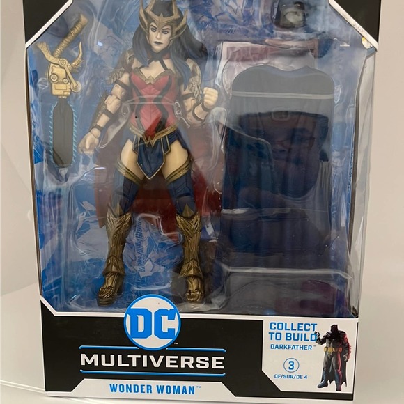 DC Multiverse Endless Winter Death Metal Wonder Woman Variant Action Figure - Picture 2 of 4